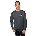 Trait polyester crewneck sweatshirt